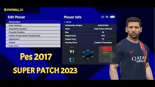 Pes 2017| Super Patch Pes 2023