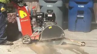 taglia suolo - Husqvarna FS 400 LV Walk Behind Saw