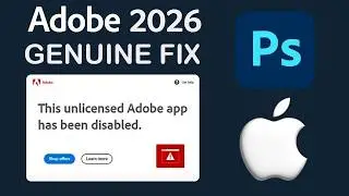 [MAC] Adobe Photoshop Genuine Service Alert (FIX 2026)