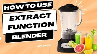 How to Use a Blender Extract Function