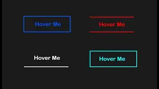 CSS Button Hover Animation Effects using Only HTML & CSS | Animated Buttons.