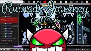 Geometry Dash [Insane Demon] - Ruined Journey 100%! - by EraeL & Others