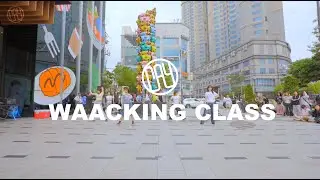 [4K] 2025 CAY DANCE UPSQUARE BUSKING | ‘WAACKING’