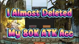 I Almost Deleted My 80K ATK Account MU Monarch - But Not for the Reason You Think