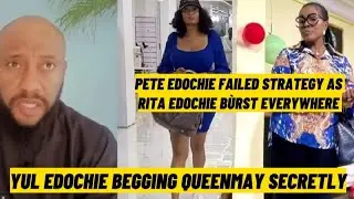 Yul Edochie Secretly begging Queenmay As Pete Edochie's strategy f@!l£D yul, Rita Edochie l£@ksecret