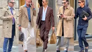 Shop Men's Clothing in Italy 🇮🇹 Milan Fall 2025 Men's Street Fashion & Autumn Men's Wardrobe 