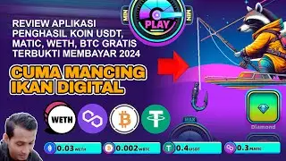 💵 REVIEW APLIKASI GAME FISHING RACOON PENGHASIL KOIN USDT MATIC BITCOIN ETHERIUM GRATIS 2024