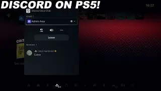 How to JOIN DISCORD VOICE CHAT ON PS5!