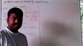 Problem based on Laplace transform [problem number 3]