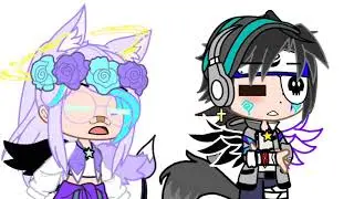 No me quieres o si me quieres //meme// gacha club//