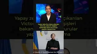 Ukrayna, Yapay Zekâyla Oluşturulmuş Dış İşleri Sözcüsünü Duyurdu