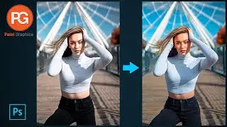 How to edit outdoor portrait in photoshop || Photoshop Tutorial || Patel Graphics