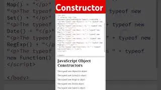 #objects