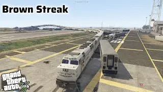 Brown Streak vs Military Base Tanks - GTA V