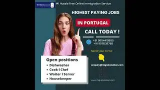 🇵🇹 Portugal Work Visa 2024: Urgent Openings for Hoteliers! 🌟