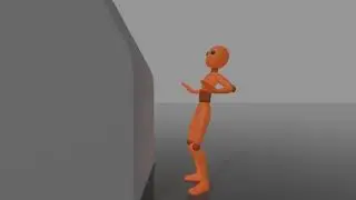 Push Animation – Body Mechanics Practice | 3D Character Animation | Blender