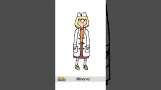 Draw Minerva from Adventure time #shorts