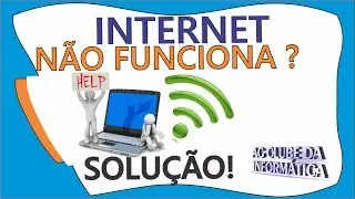 Wifi não funciona no Windows 10, Windows 8.1 e Windows 7, VÍRUS DE DHCP e DNS, SOLUÇÃO