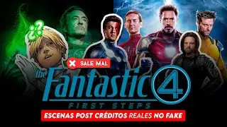 ¡El TRASFONDO de las ESCENAS POST CRÉDITOS en FANTASTIC FOUR!