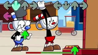 Mugman DIES but Friday Night Funkin be like (FNF Mod)