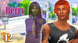 Goodbye Amethyst... | ORANGE #12 🍊 NOT SO BERRY CHALLENGE | The Sims 4