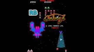 1981 [60fps] Galaga Loop1