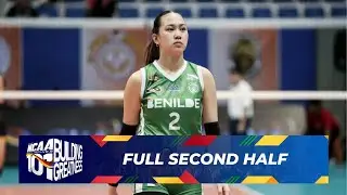 FULL SECOND HALF - JRU Lady Bombers vs Benilde Lady Blazers | NCAA Season 101