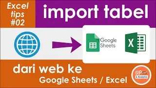 Excel Tips #2 - Copy Web Table dengan Google Sheet