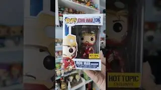 FUNKO POP IRON MAN 136 HOT TOPIC