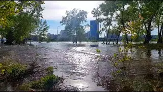 Потоп в Красноярске наводнение 2021