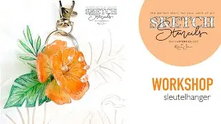 SKETCH Stencils Sleutelhanger