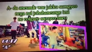 Americans Try K-Pop Karaoke: GOT7-A (Korean Gibberish Version)