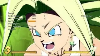 DRAGON BALL FighterZ Kefla Combo lvl 1 to LVL 3 no spark