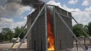 Fire Whirl to Treat Hazardous Spills
