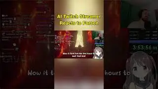 AI Twitch Streamer Reacts to Forsen Playing Elden Ring