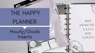 Hourly/Goals Expansion Pack || The Happy Planner || Planner Set Up