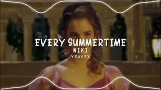 every summertime - niki [edit audio]