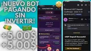 🤖This Telegram Bot Paid Me! How to Earn USDT Without Investing | Proof of Payment | 2025🤑