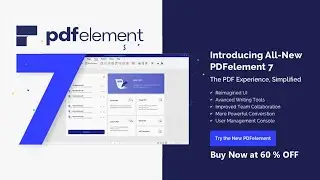 Wondershare PDFelement - The Ultimate PDF Editing Tool