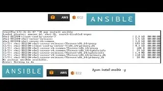 AWS EC2 Ansible RHEL7 2 yum update No package ansible available Error Nothing to do