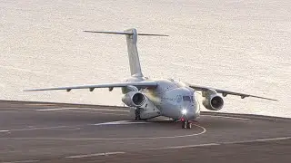 EMBRAER KC-390 TAKEOFF at Madeira Airport