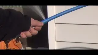 Water line burst quick fix and permanent repair to Copper CPVC PEX pipe water line Very Easy