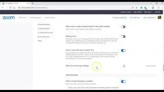 Configuring Zoom's Chrome Extension