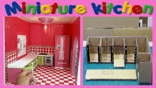 Miniature kitchen diy
