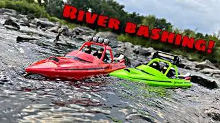 Budget Jet Boat Bashing!