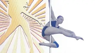 Танцовщицы “Pole Dance” & “Сontemporary” на главной сцене Харьковской фан-зоны