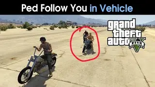 GTA 5 Tutorial: Ped Follow on Separate Vehicle | Menyoo Task Sequence | Easy Step By Step