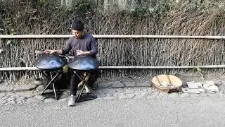 Kyoto, Japan, awesome Hang player