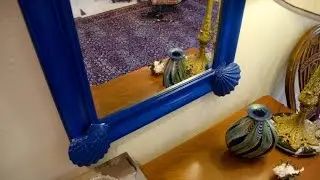 DIY: How to Build a Blue Shell Mirror for Under $40