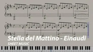 Stella del Mattino - Ludovico Einaudi (+ Sheet Music)